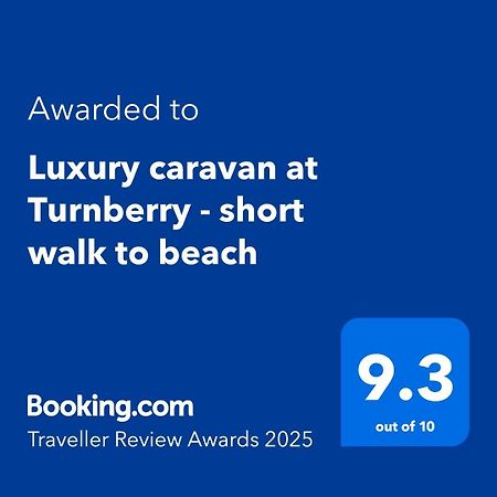 Luxury Caravan At Turnberry - Short Walk To Beach Girvan Exterior photo